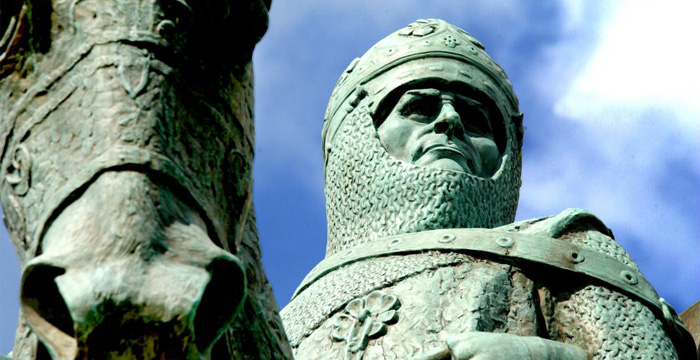 The Battle of Bannockburn in 1314 is celebrated at the Bannockburn Heritage Centre, just two miles south of Stirling. The Battle of Bannockburn in 1314 is celebrated at the Bannockburn Heritage Centre, just two miles south of Stirling.